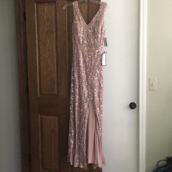 macy rose gold dress